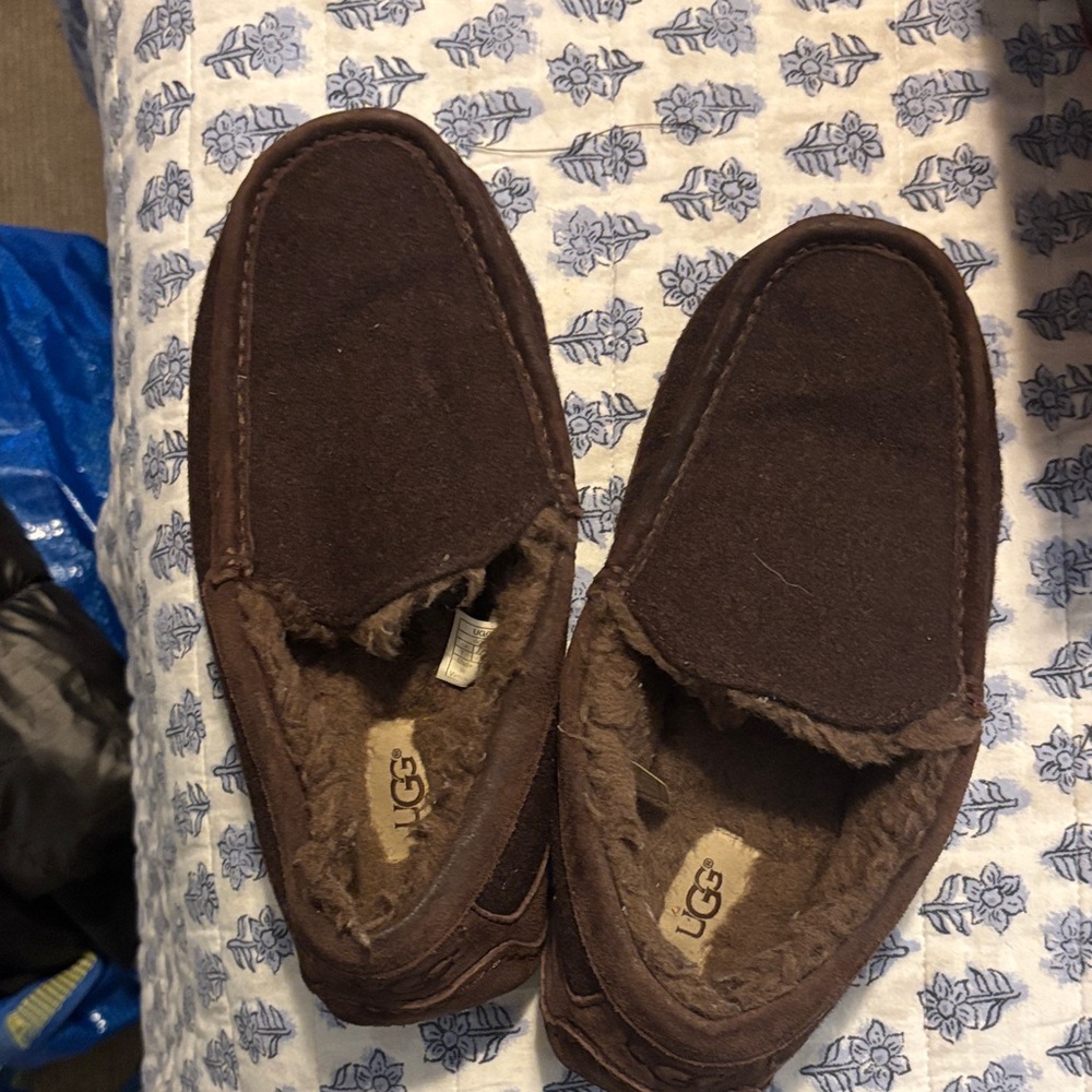 UGG Men's Chocolate Brown Loafers